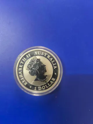 Moneda Plata 9999 1 oz Kookaburra Australia 2019