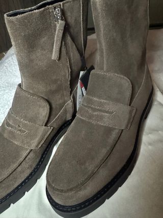 Botín Massimo Dutti Marrón Talla 37