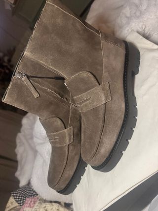 Botín Massimo Dutti Marrón Talla 37