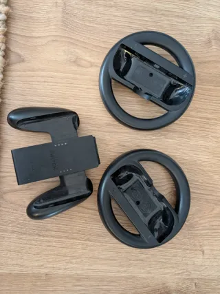 Soporte KYTOS Nintendo Switch + 2 Volante y otro