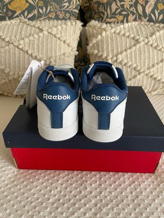 Zapatillas Reebok Blancas y Azules