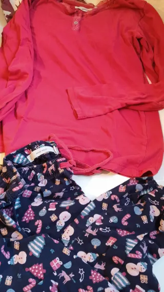 5 Pijamas Talla XS y regalo dos pantalones