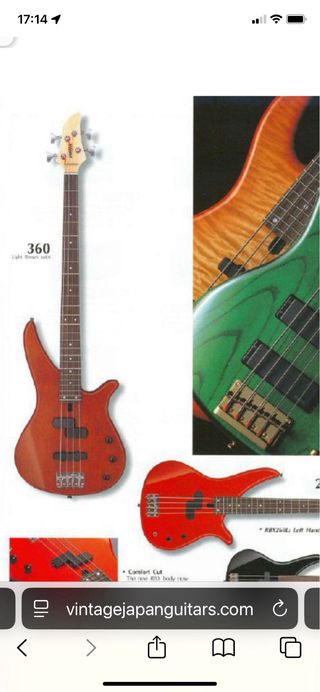Bajo Yamaha RBX 360