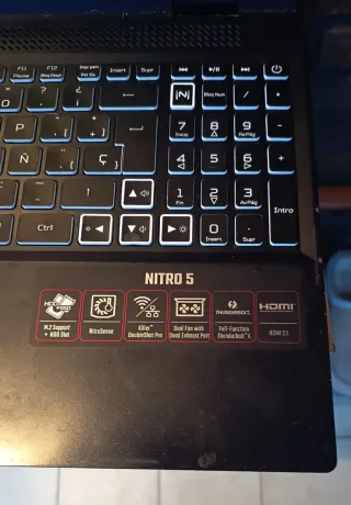 Portátil Gamer Acer Nitro 5 Nero