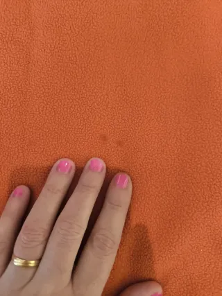 Chaqueta polar Nike naranja y gris