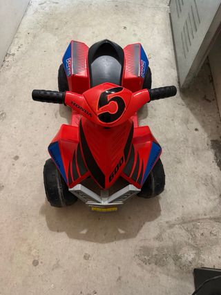 Moto Eléctrica Infantil Honda Roja