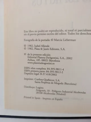 La casa de los espíritus (Tomo I)