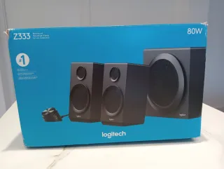 Altavoces Logitech Z333 80W Negro