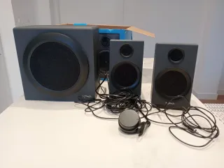 Altavoces Logitech Z333 80W Negro