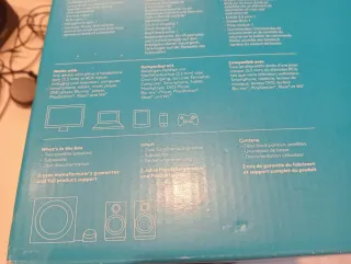 Altavoces Logitech Z333 80W Negro