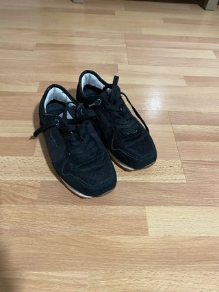 Deportivas Pepe Jeans Mujer Negras