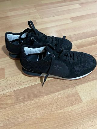 Deportivas Pepe Jeans Mujer Negras