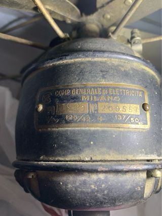 Ventilatore GE Anni '30
