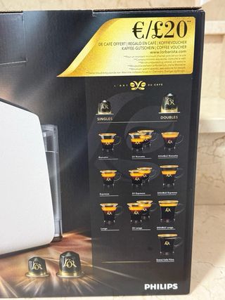 Cafetera L'OR Barista sublime Philips