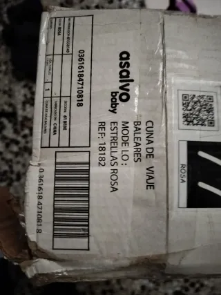 Cuna de viaje Asalvo Baby