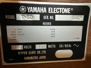 Regalo (dono) Órgano Piano Yamaha (gratis)