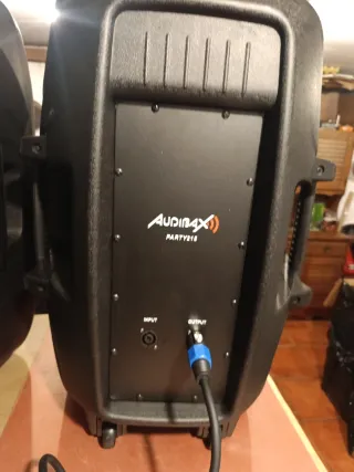 Altavoz Amplificado Audibax Party215 Negro nuevos