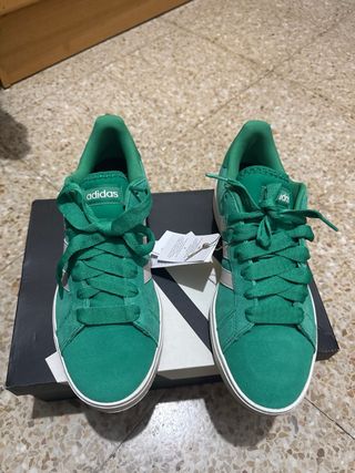 Adidas Grand Court Base Verdes Nuevas