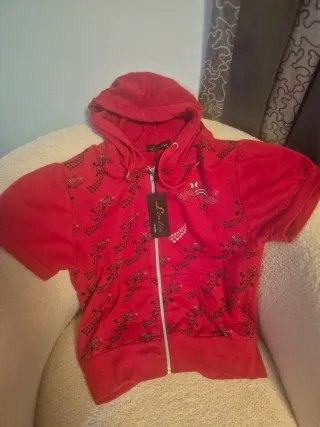 Sudadera Y2K Lin Lin con capucha