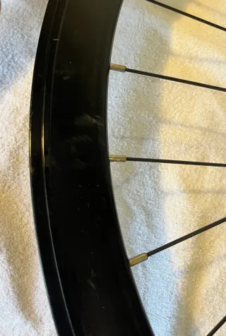 Rueda Delantera Origin8 Negro Brillante