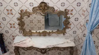 Aparador Finales S.XIX con Espejo y Mármol