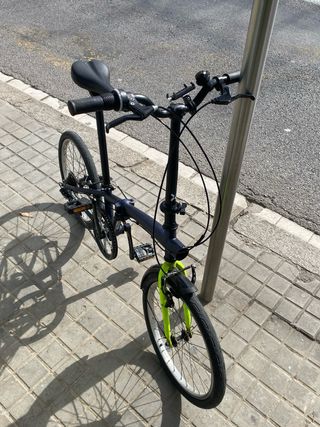 Bicicleta plegable Decathlon