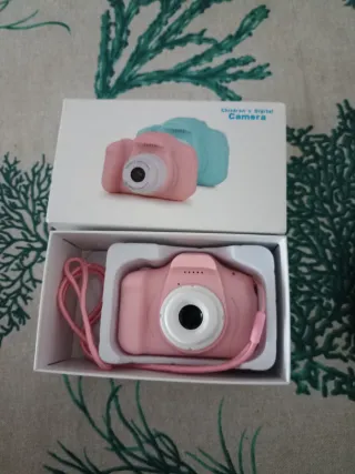 Cámara Digital Infantil Rosa