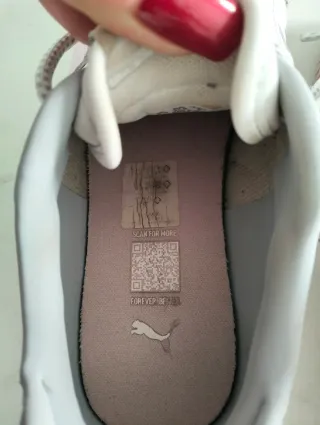 Scarpe Puma donna rosa e bianche