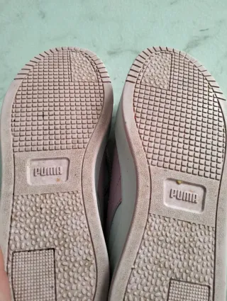 Scarpe Puma donna rosa e bianche