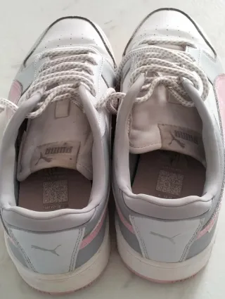 Scarpe Puma donna rosa e bianche