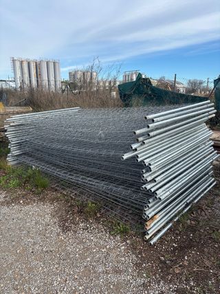 Vallas metálicas de obra