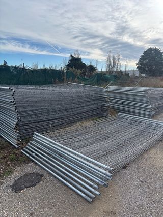 Vallas metálicas de obra