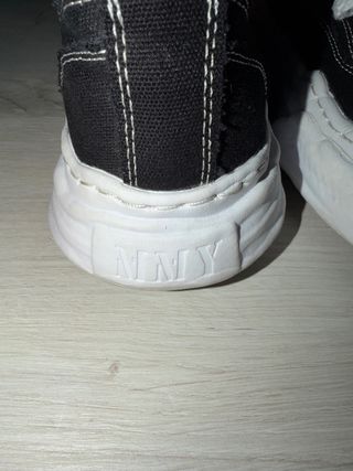 Maison Mihara Yasuhiro Melted Black Denim