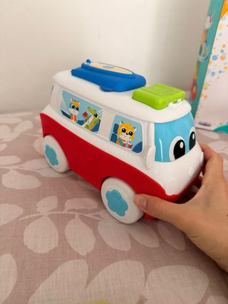 Lote Juguetes Infantiles: Bus, Mono y Torre