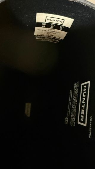 Botas Hunter Azul Talla 37