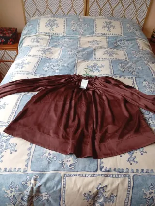 Blusa H&M Talla L Nueva Marrón