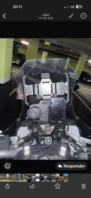 Soporte Navegación Ducati Desert X