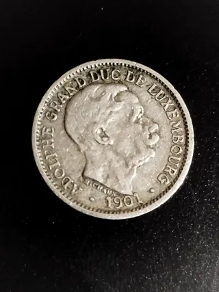 Moneda Luxemburgo 1901