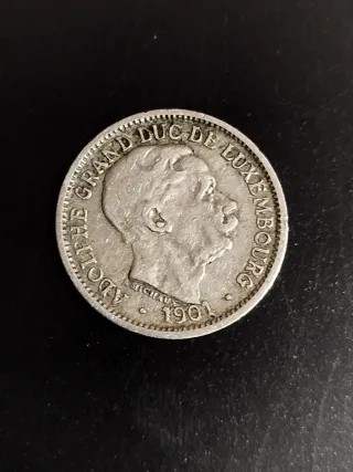 Moneda Luxemburgo 1901
