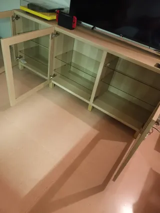 Mueble Salón Besta Ikea Vitrina