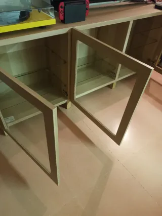 Mueble Salón Besta Ikea Vitrina