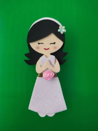 Broches Muñecas Comunión