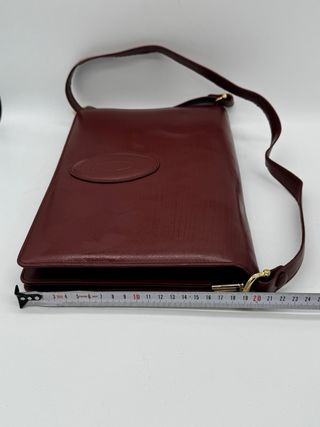 Bolso Cartier Rojo Piel