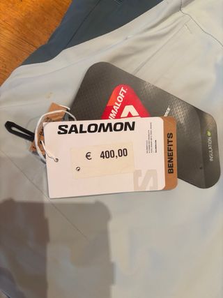 Chaqueta anorak esquí SALOMÓN