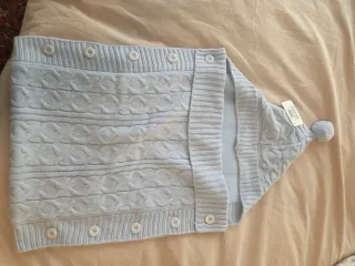 Sacco neonato Nazareno Gabrielli celeste