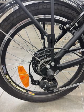 Bicicleta eléctrica urbana plegable 9 transport