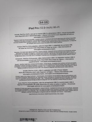 iPad Pro 12.9 3ª Gen