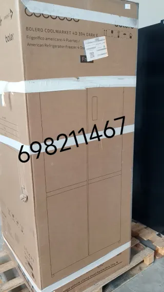 Frigorífico 4 puertas acero inoxidable y otros