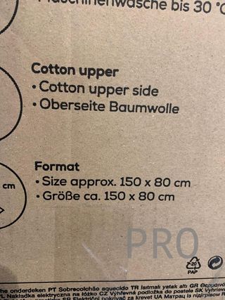 Beurer Colcha térmica UB 75 para cama