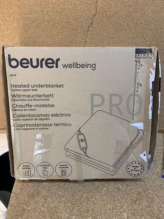 Beurer Colcha térmica UB 75 para cama
